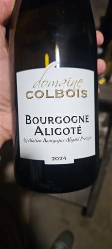 Burgundi Bourgogne Aligoté Domaine Colbois 2024