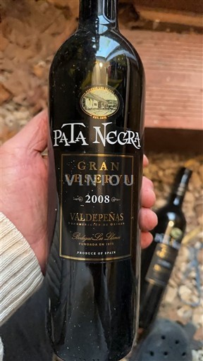 Castilla-La Mancha Valdepeñas Pata Negra Gran Reserva 2008