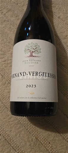 Burgundi Pernand-vergelesses Jean-Baptiste Boudier 2023