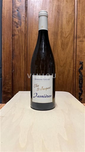 Loiren laakso Jasnières Domaine Lelais Clos St Jacques 2018