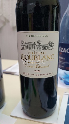 Bordeaux Bordeaux supérieur Château Rioublanc Edouard 2020
