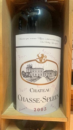 Bordeaux Moulis-en-Médoc Château Chasse-Spleen 2003