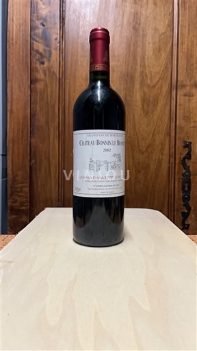 Bordéus Lussac-Saint-Émilion Château Bonan Le Brandet 2002