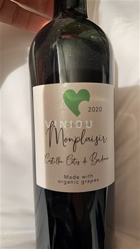 Bordeaux Castillon Côtes de Bordeaux Château Monplaisir 2020