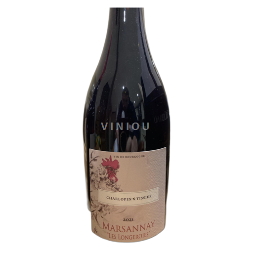 Vin Rouge sec Les Longeroies Charlopin Tissier 2021 France Bourgogne Marsannay AOC