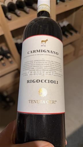 Tuscany Carmignano Tenuta Ceri Rigoccioli 2012