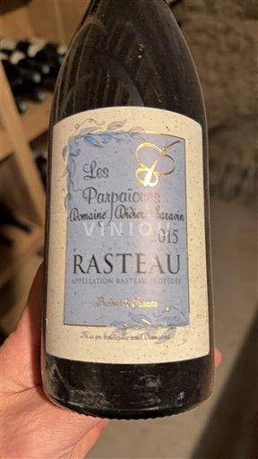 Vallée du Rhône Rasteau Domaine André Aubert Les Parpaïouns 2015