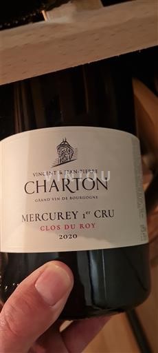 Burgundsko Mercurey Premier Cru Vincent & Jean-Pierre Charton Clos du Roy 2020