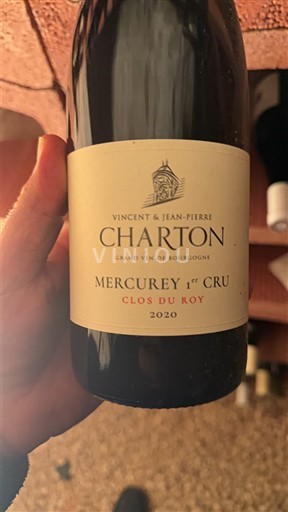 Borgoña Mercurey Premier Cru Vincent & Jean-Pierre Charton Clos du Roy 2020