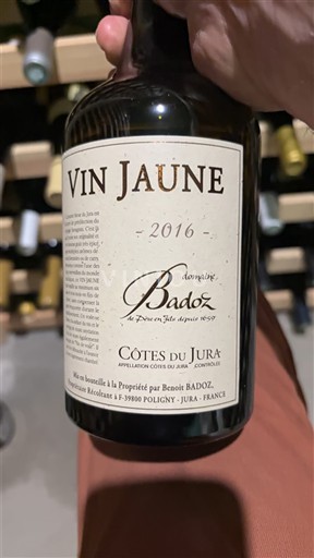 Jura Côtes-du-jura Domaine Badoz 2016