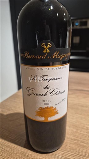 Bordeaux Médoc Château Les Grands Chênes La Tempérance des Grands Chênes 2019