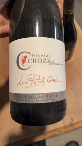 Rhônen laakso Côtes-du-rhône Domaine Nicolas Croze Les Petits Coins Ei vuosikertaa