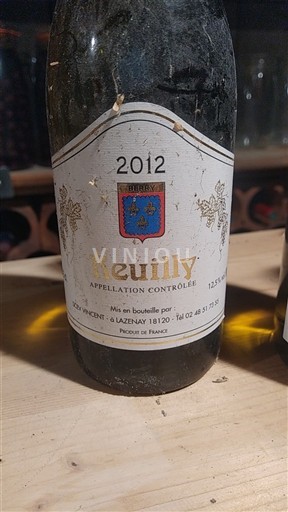 Vale do Loire Reuilly Domaine Vincent 2012