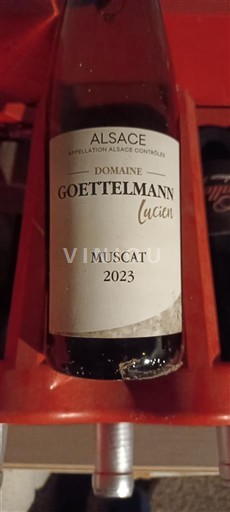 Alsace Muscat Domaine Goettelmann Lucien 2023
