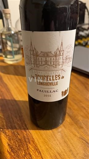 Bordeaux Pauillac Château Pichon Baron Les Tourelles de Longueville 2015