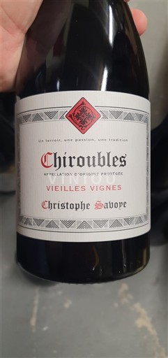 Beaujolais Chiroubles Christophe Savoye Vieilles Vignes 2022