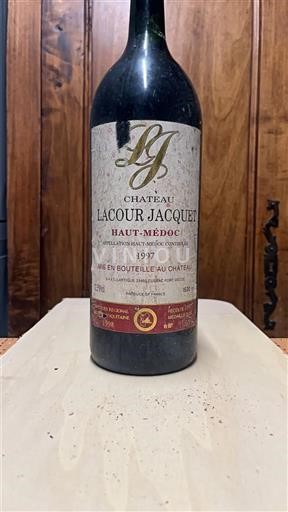 Bordeaux Haut-Médoc Château Lacour Jacquet 1997