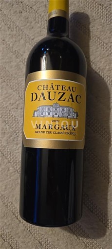 Bordeaux Margaux Grand Cru Château Dauzac 2021