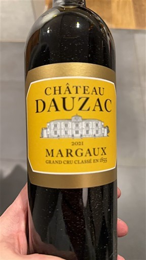 Bordeaux Margaux Grand Cru Château Dauzac 2021