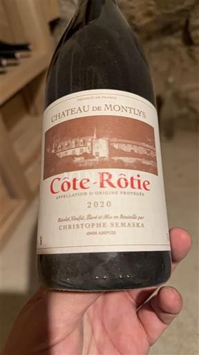 Vallée du Rhône Côte-rôtie Château Montlys 2020