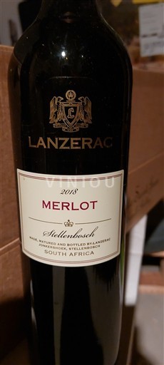 Primorski region Стелленбош Lanzerac 2018