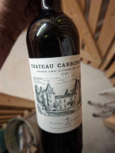 Bordeaux Pessac-Léognan Grand Cru Classé de Graves Château Carbonnieux 2013