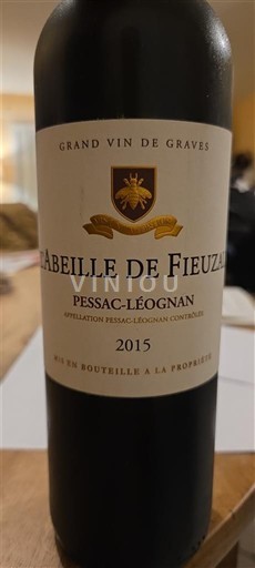 Bordeaux Pessac-Léognan L'Abeille de Fieuzal 2015