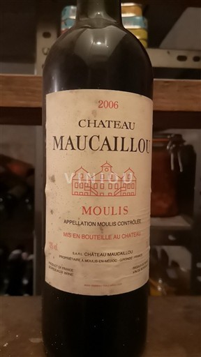 Bordeaux Ni doloceno Château Maucaillou 2006