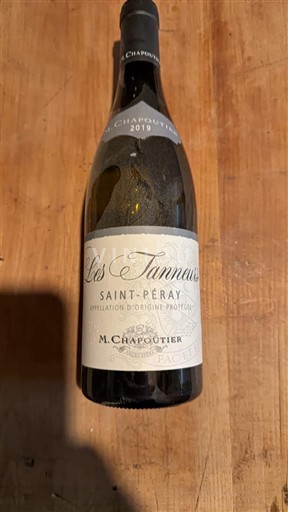 Rhônen laakso Saint-Péray M. Chapoutier Les Tanneurs 2019