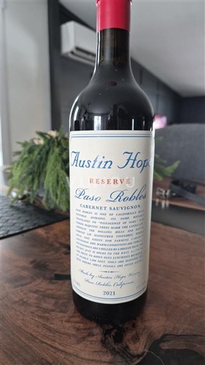 Kalifornijske AVA Paso Robles Austin Hope Reserve 2021