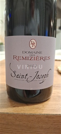 Rhône Valley Saint Joseph Domaine S Remizières 2023