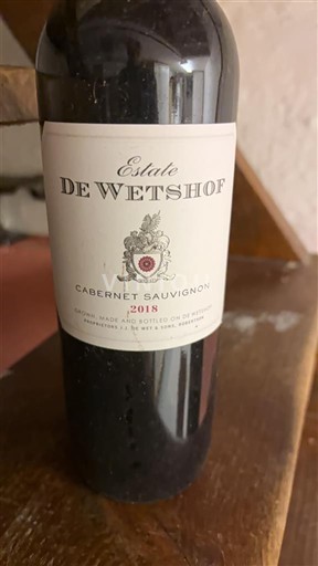 Valle del Breede Robertson De Wetshof Estate 2018