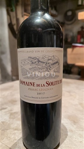 Bordeaux Pessac-Léognan Domaine La Solitude 2017