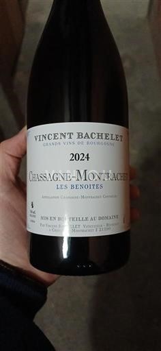 Burgundy Chassagne-Montrachet Vincent Bachelet Les Benoites 2024