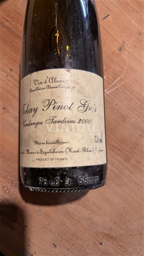 Elsass Vendanges Tardives Kuehn Vendanges Tardives 2000