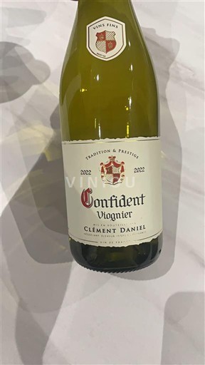 Languedoc a Roussillon Pays d'Oc Clément Daniel Confident Viognier 2022