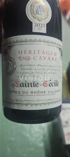 Rhônen laakso Määrittelemätön Héritage Cavare Sainte-Cécile 2023