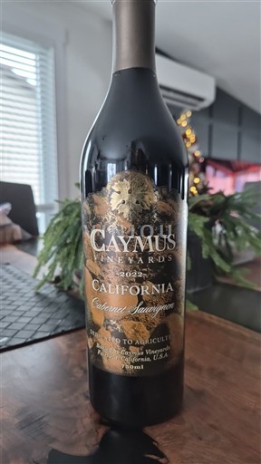 AVAs californianas Não especificado Caymus Vineyards 2022