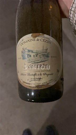 Valle della Loira Jasnières Domaine Cézin 2001