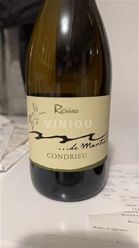 Rhônedalen Condrieu Richard de Mantas 2021