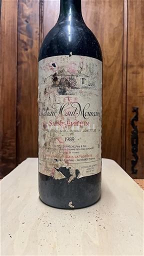 Bordeaux Saint-Émilion Château Haut-Moureaux 1989