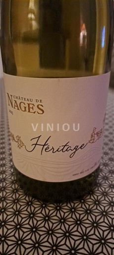 Rhône Valley Costières-de-Nîmes Château Nages Héritage 2023