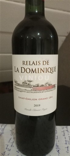 Bordeaux Saint-Émilion Grand Cru Grand Cru Relais de La Dominique 2019