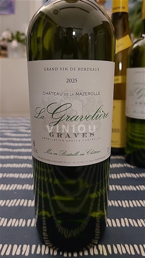 Bordeaux Graves Château La Mazerolle La Gravelière 2025