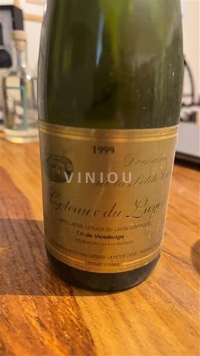 Valle del Loira Coteaux-du-Layon Domaine La Petite Croix Tri de Vendange 1999