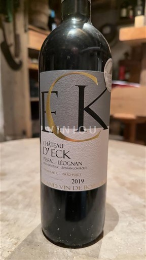 Bordeaux Pessac-Léognan Château Eck 2019