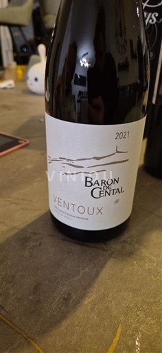 Rhônen laakso Ventoux Baron Cental 2021