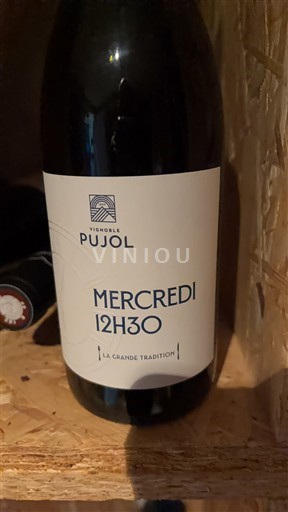 Languedoc Minervois Vignoble Pujol Mercredi 12h30 Sin añada