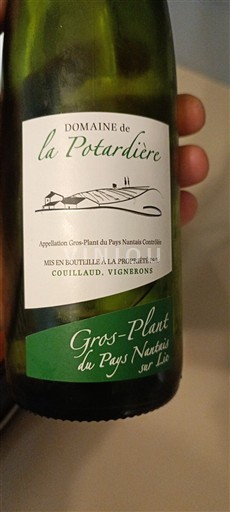 Vale do Loire Gros Plant du Pays Nantais Domaine La Potardière 2024