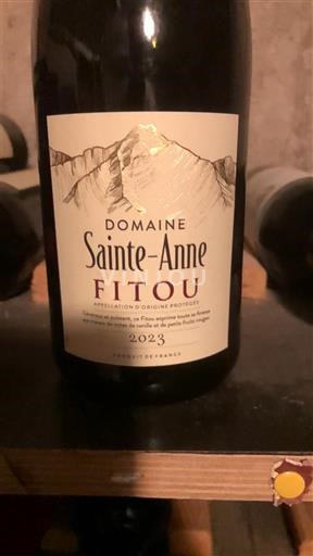 Viner Rouge sec Domaine Sainte-Anne 2023 Frankrike Languedoc Fitou AOC